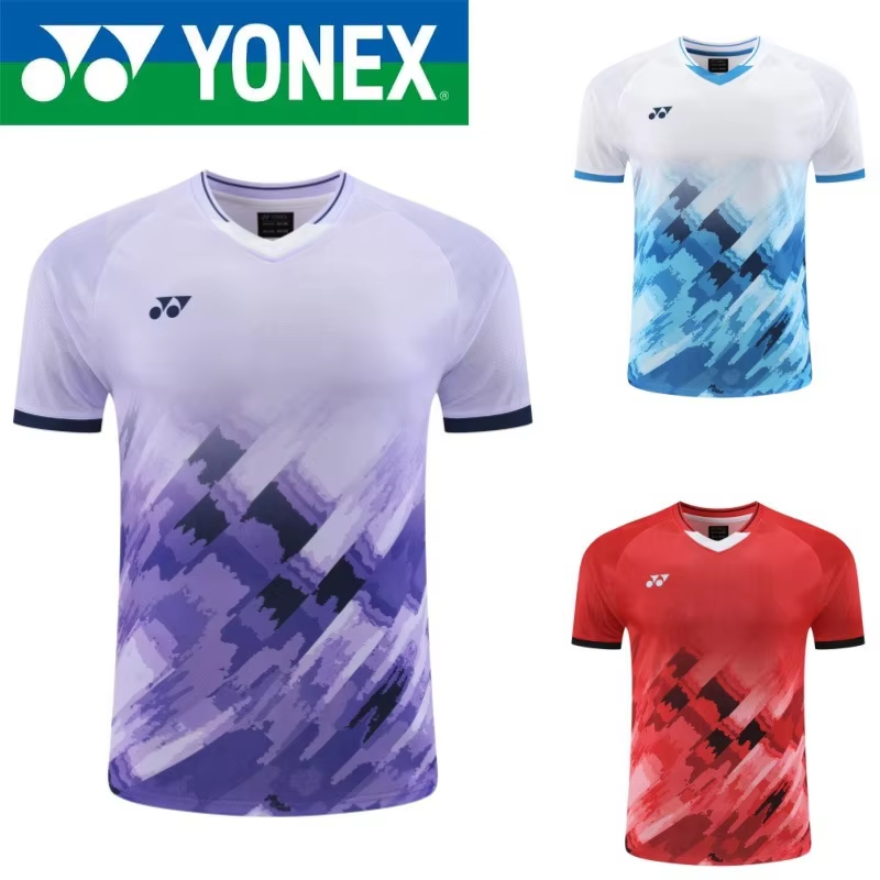 Badminton Yonex Jersey - YONEX Badmintonwedstrijduniformen Heren- en damestops met