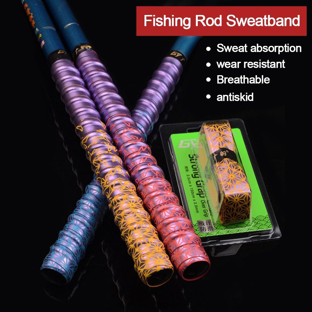 Badminton Grip Tape - Gradiënt Kleurrijke Verdikte Sport Hengel Zweetband