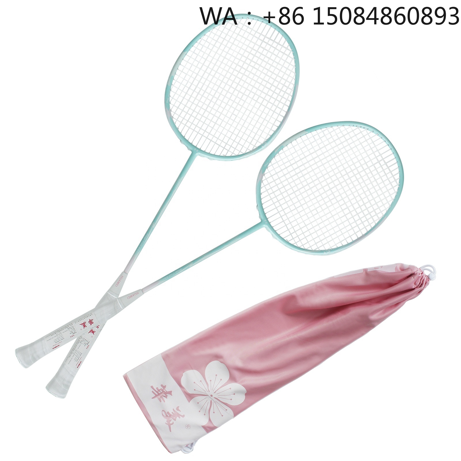 Badminton Materi - Fabrieksgoedkope carbon fiber badmintonracket, duurzaam lichtgewicht