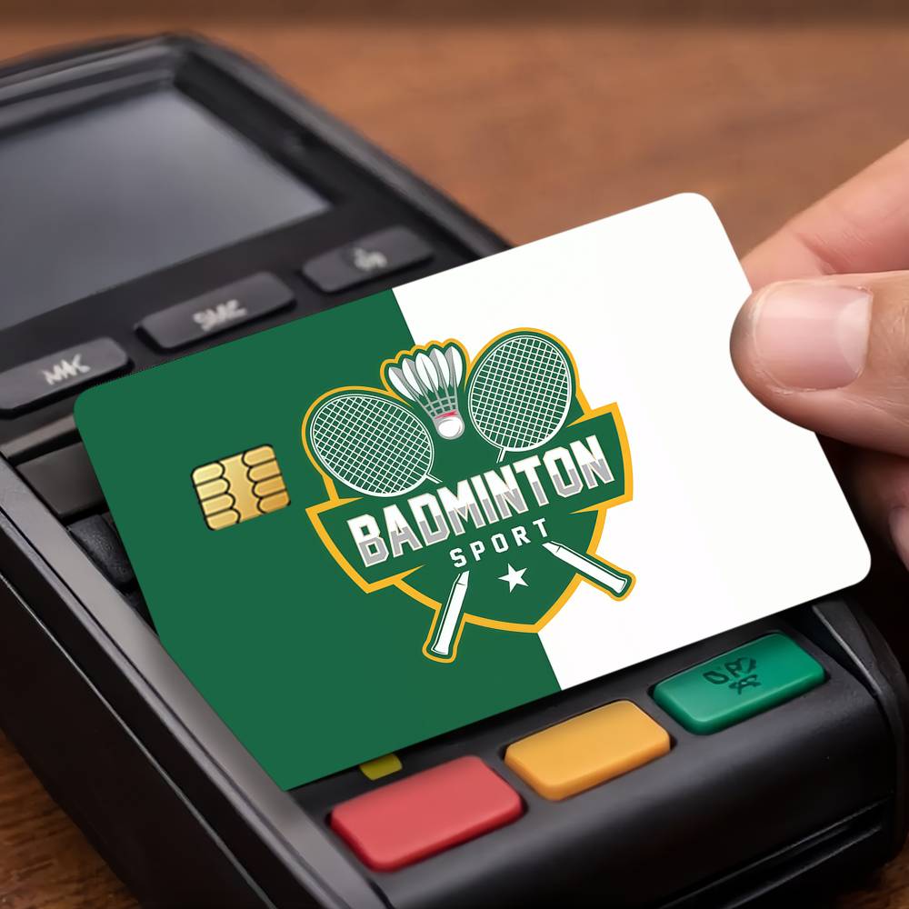 Badminton Logo - Mode Badminton Logo Creditcard Openbare Vervoerskaarten