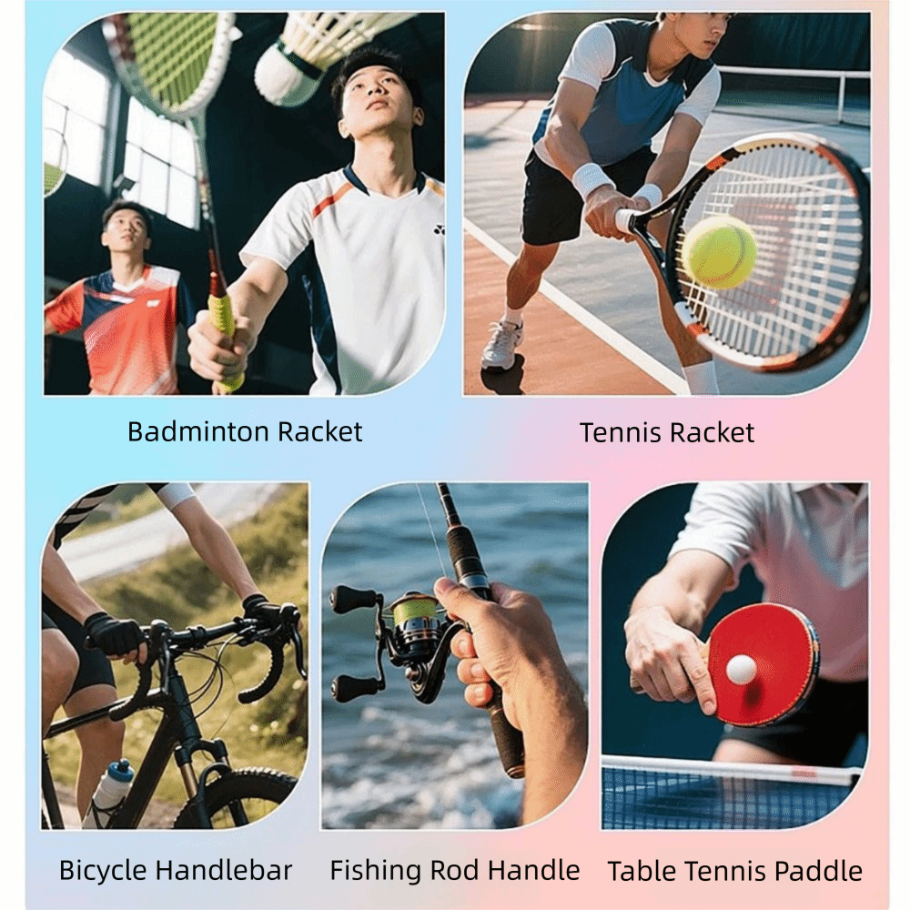 Embossing Badminton Racket Han - Badminton Materi recensie en prijs