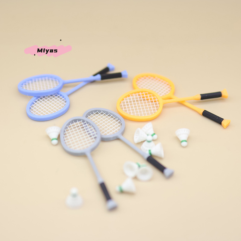1 paar Miniatuur Badminton Rac - Badminton House recensie en prijs