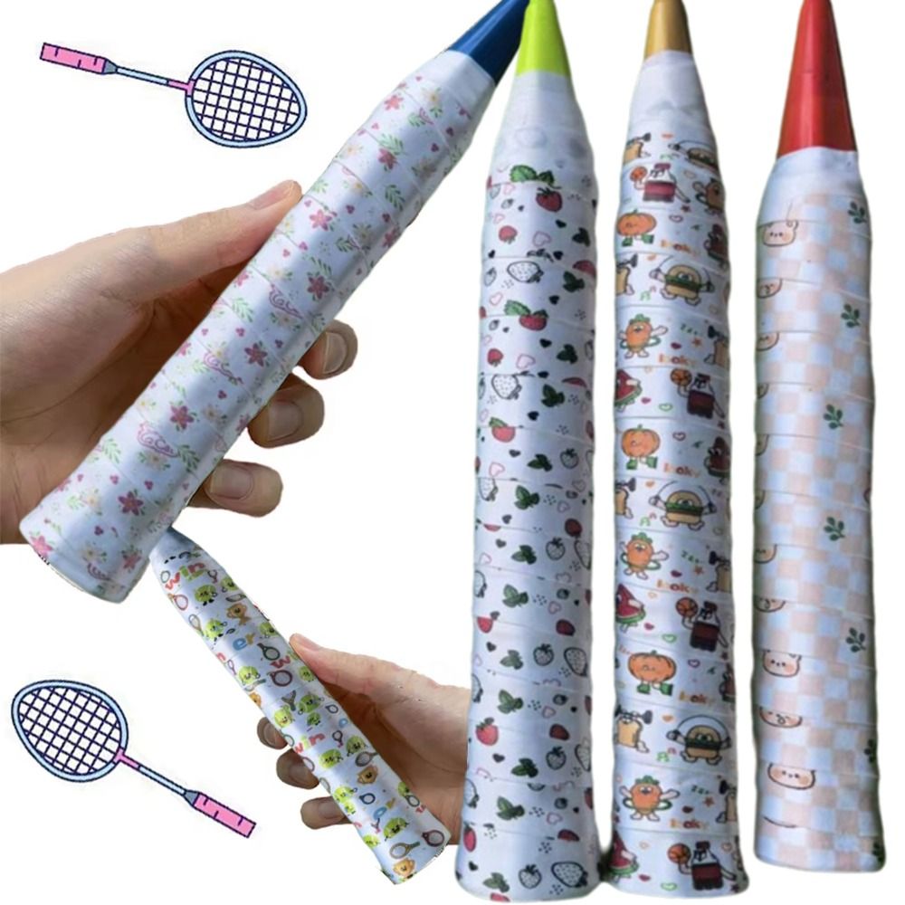 Nieuwe cartoon bedrukte badmin - Badminton Grip Tape recensie en prijs