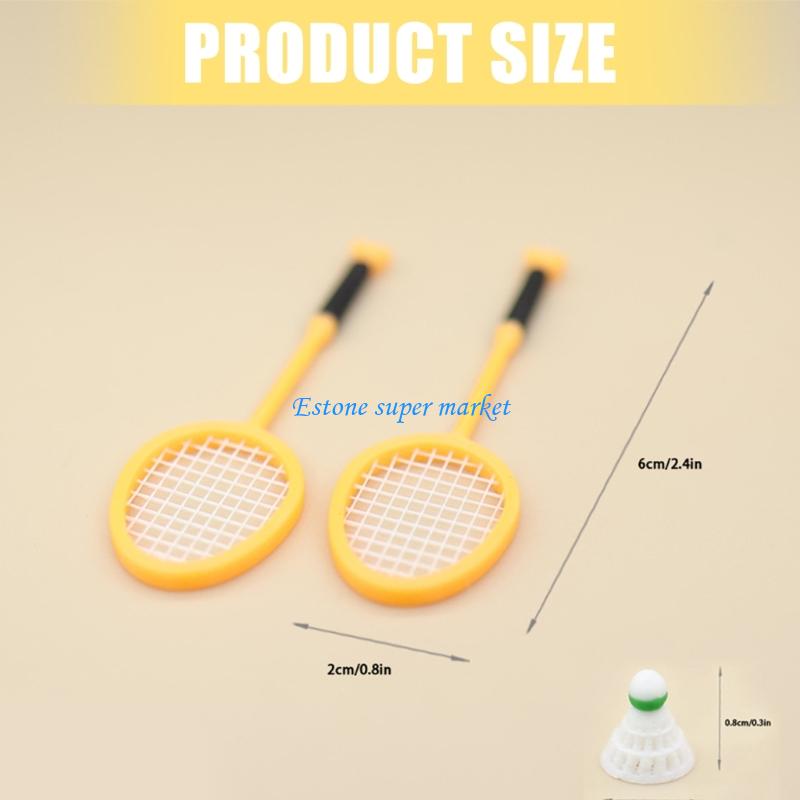 090B Miniatuur badmintonracket - Badminton House recensie en prijs