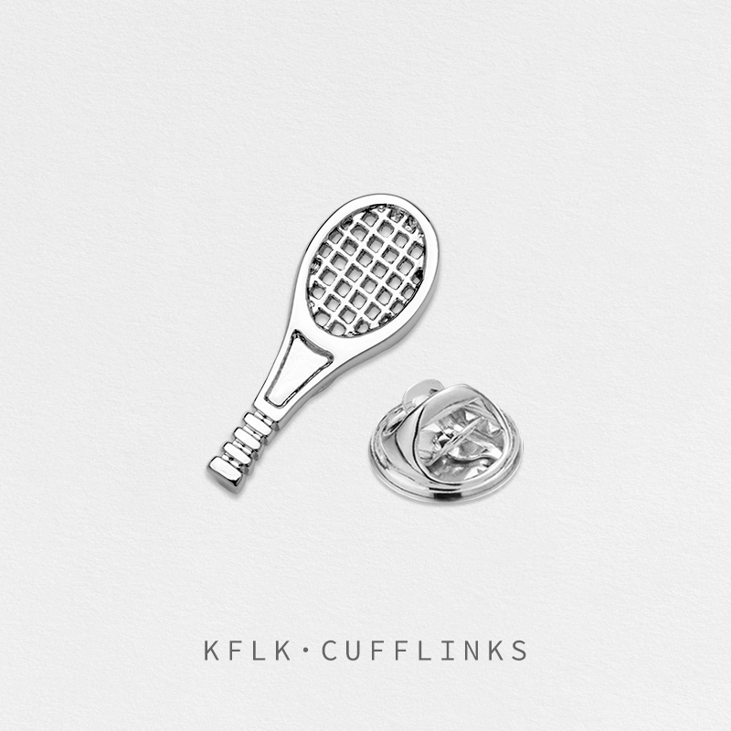 Kflk Mode Tennis Racket Broche - Badminton Logo recensie en prijs
