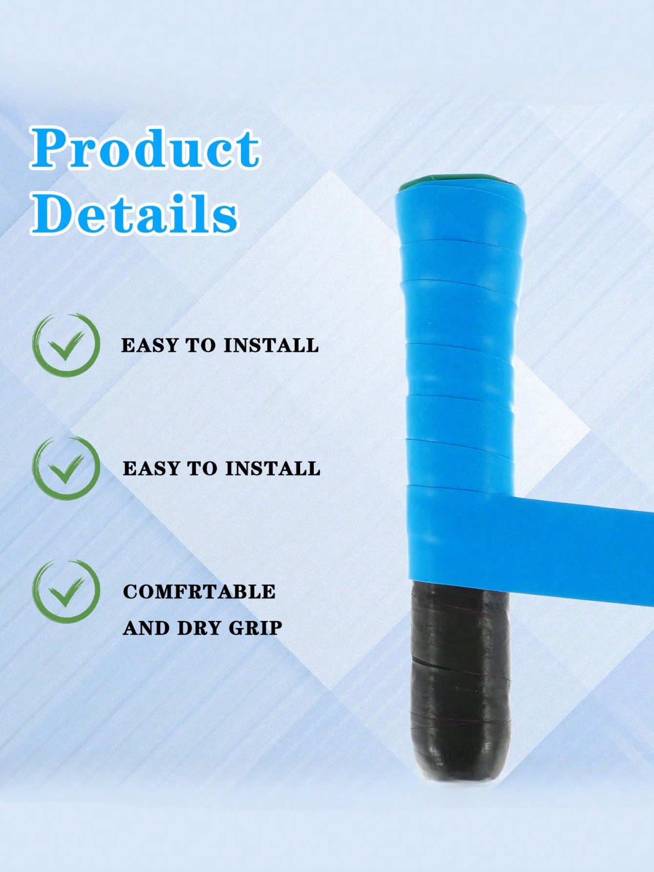 PU Tennis Badminton Overgrip D - Badminton Grip Tape recensie en prijs
