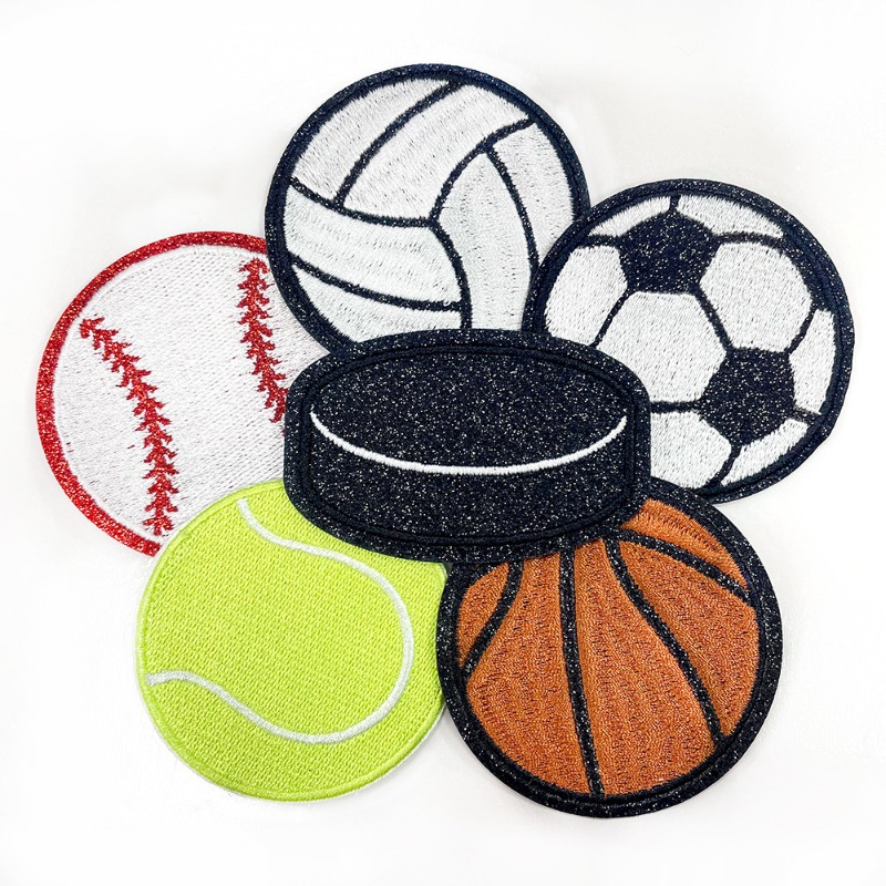 Glitter Sport Honkbal Voetbal  - Badminton Logo recensie en prijs