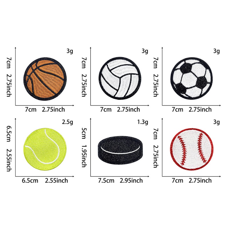 Glitter Sport Honkbal Voetbal  - Badminton Logo recensie en prijs